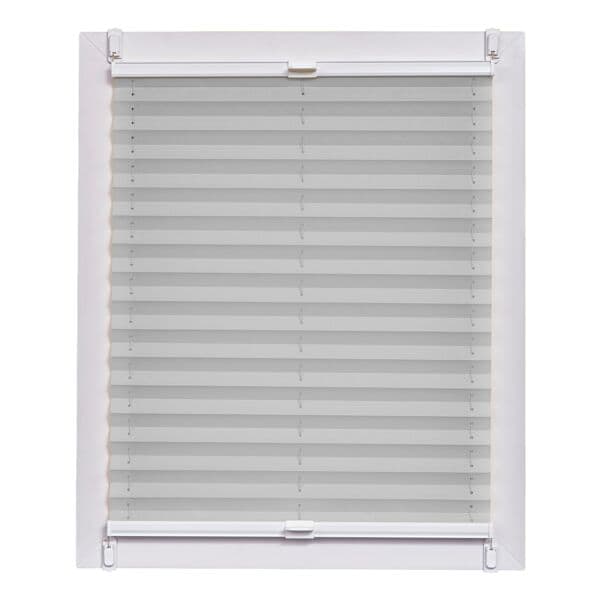 Büscher Sunlines Plissee »Crepe« Lichtschutz 90 cm breit grau, 90x150 cm