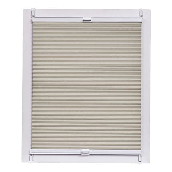 Büscher Sunlines Wabenplissee Verdunkelung 85 cm breit gold, 85x150 cm - Polyester