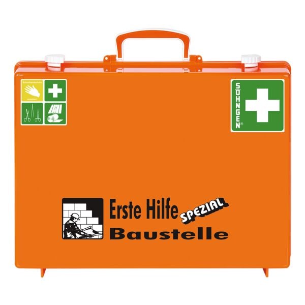 SÖHNGEN Erste-Hilfe-Koffer »SPEZIAL MT-CD Baustelle« - nach überarbeiteter DIN 13157, 40x30x15 cm