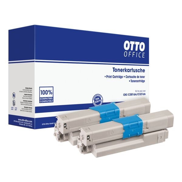 OTTO Office 2er-Set Toner ersetzt Oki »44973536« schwarz