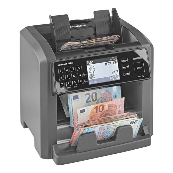 Banknotenzählmaschine »Rapidcount X 400«