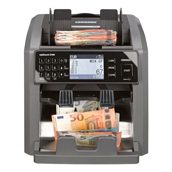 Banknotenzählmaschine »Rapidcount X 500«