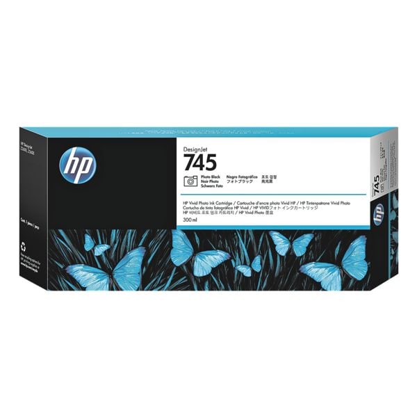 HP Tintenpatrone »F9K04A« HP 745 schwarz