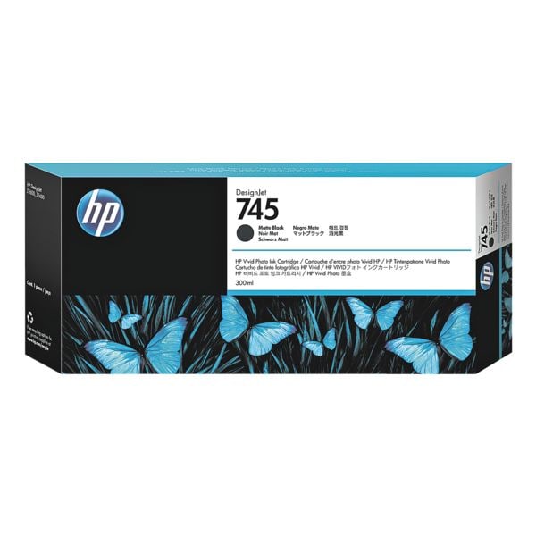 HP Tintenpatrone »F9K05A« HP 745 schwarz