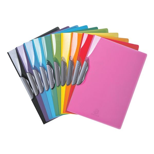 EXACOMPTA 20er Klemmmappen-Set »Iderma« PP mehrfarbig, 22x31 cm