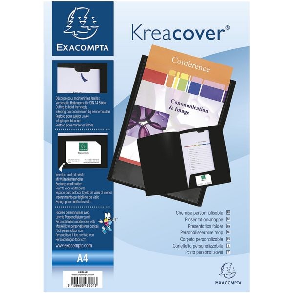 30er-Pack Präsentationsmappe »Kreacover A4«