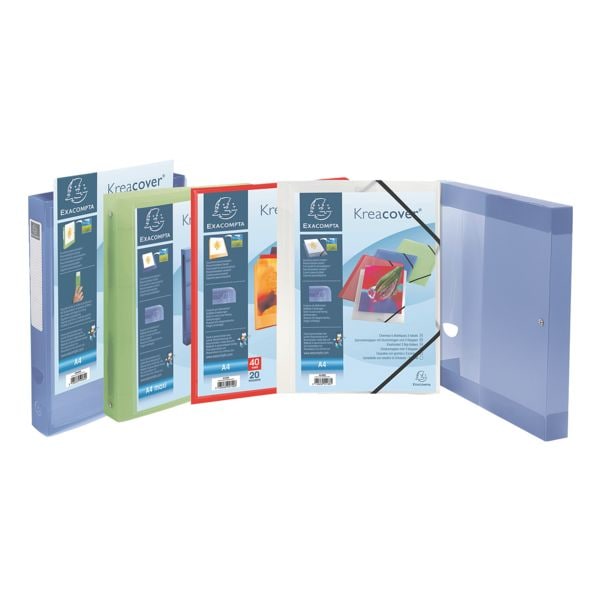EXACOMPTA Ringbuch Kreacover 1000 »2 Ringe - 30 mm« mehrfarbig, 26.8x32 cm