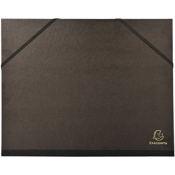 EXACOMPTA Zeichenmappe A4+ schwarz, 26x33x3 cm