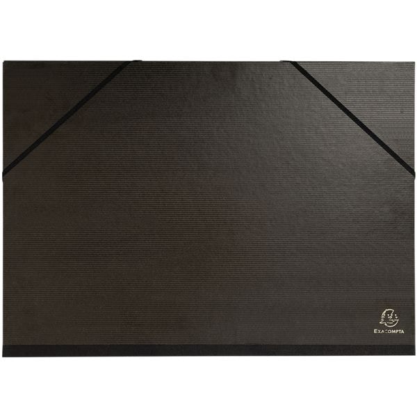 EXACOMPTA Zeichenmappe A3 schwarz, 32x45x3 cm