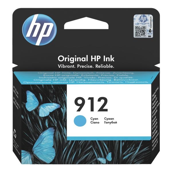 HP Tintenpatrone »3YL77AE« HP 912 cyan blau