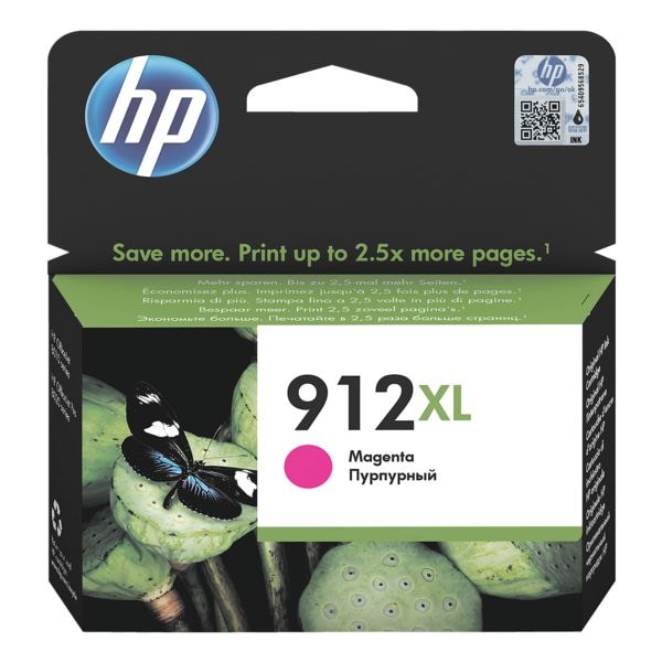 HP Tintenpatrone »3YL82AE« HP 912 XL magenta pink