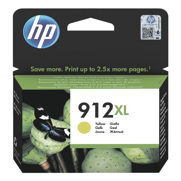 HP Tintenpatrone »3YL83AE« HP 912 XL gelb gelb