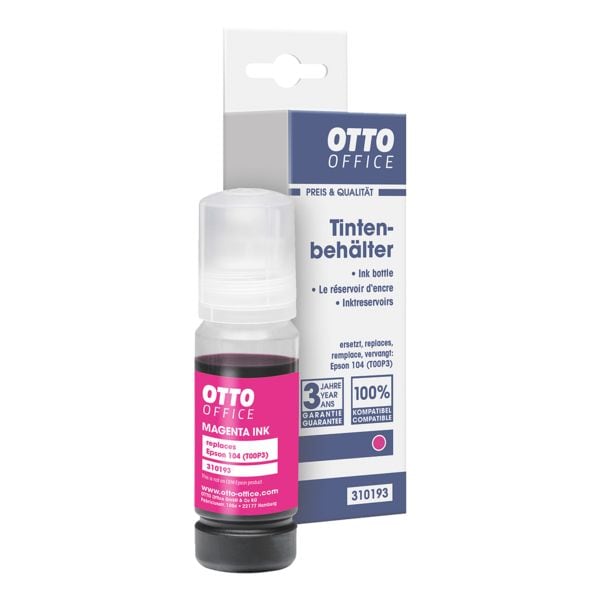 Tintenpatrone ersetzt Epson »Nr. 104 EcoTank (T00P3)«