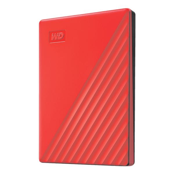 WD Externe Festplatte »My Passport&trade;« 2 TB rot, 7.5x1.115x10.72 cm