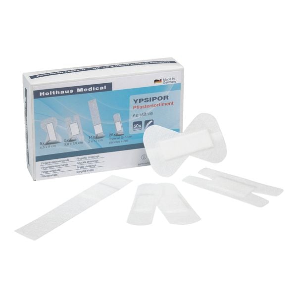 Holthaus Medical 50-teiliges Pflastersortiment »YPSIPOR sensitive«