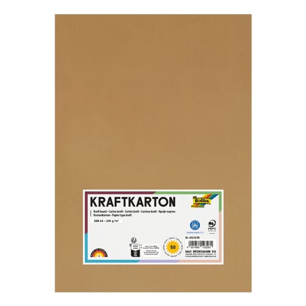 folia Kraftkarton (50 Blatt)