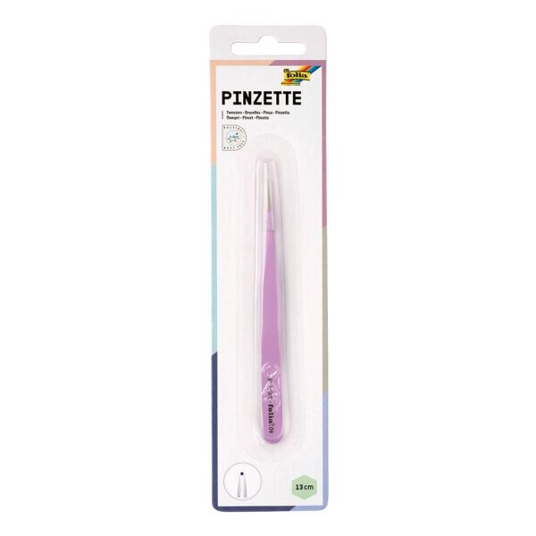 folia Pinzette spitz schwarz
