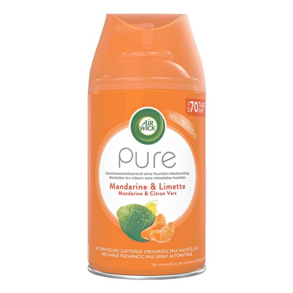 AIR WICK Duftspender-Nachfüller Freshmatic Max »Pure &#x2013; Mandarine & Limette« orange