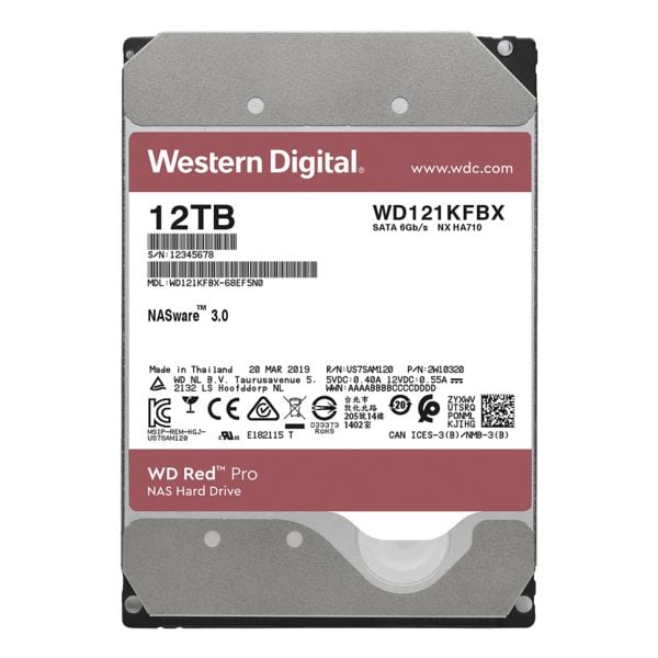 Desktop-Festplatte für NAS-Systeme »RED Pro - 12 TB«