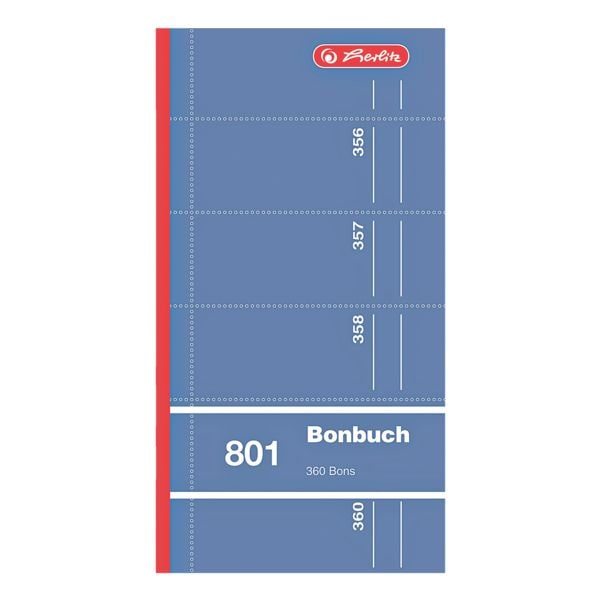 Bonbuch »801«, 360 Abrisse