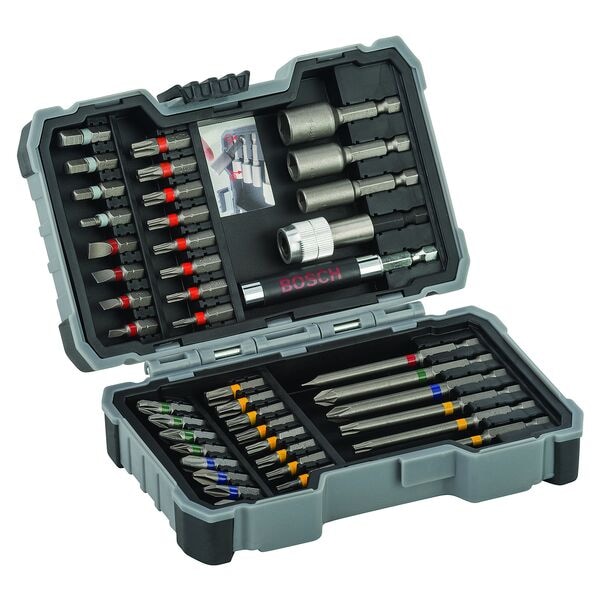 BOSCH 43-teiliges Bit- und Steckschlüssel-Set