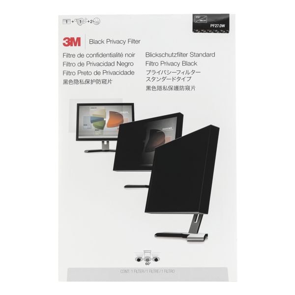 3M Blickschutzfilter »PF270W Black« für 27 Zoll Monitore (16:10), 58.2x36.4 cm