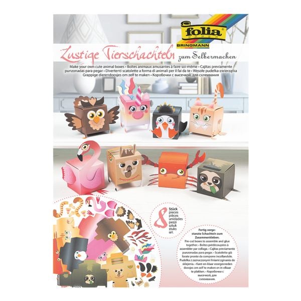 folia Schachtel Set »Tiere« für 8 Schachteln
