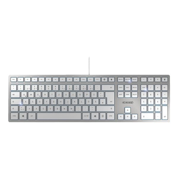Kabelgebundene Tastatur »KC 6000 Slim« silberfarben