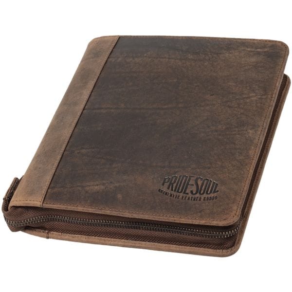 Alassio Organizer »CHARON« A5 mit Handy-/Tablet-Aufsteller braun, 20.5x27x4.5 cm