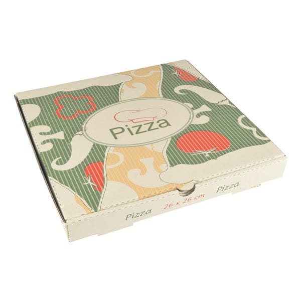 Pizzakartons »pure« 26 x 26 cm, 100 Stück