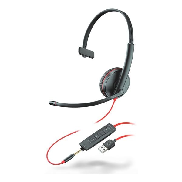 Headset »Blackwire C3215« monaural USB-A / 3,5 mm
