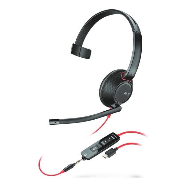 Headset »Blackwire C5210« monaural USB-C / 3,5 mm