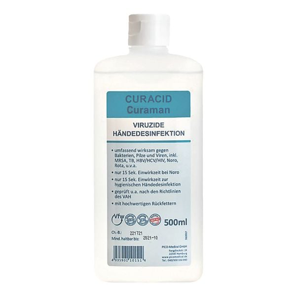 HYGO STAR Händedesinfektionsmittel »Curacid&reg; Curaman« 500 ml