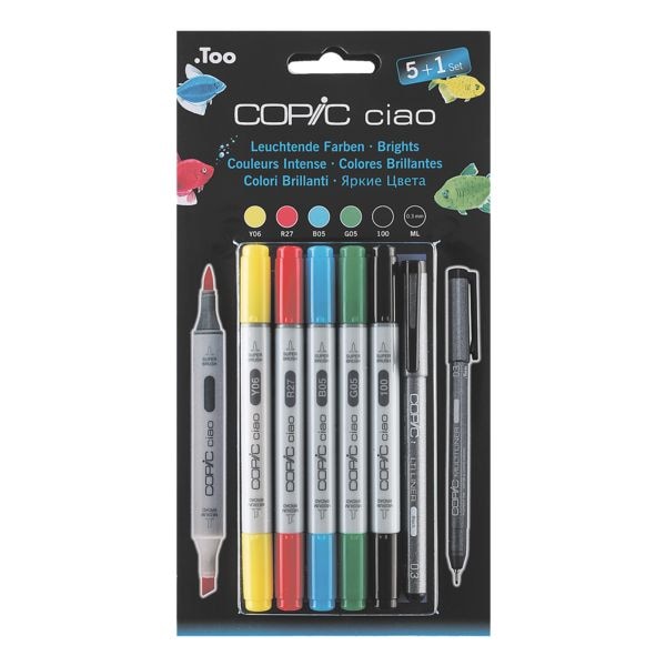 5+1-Sets COPIC® ciao Layoutmarker