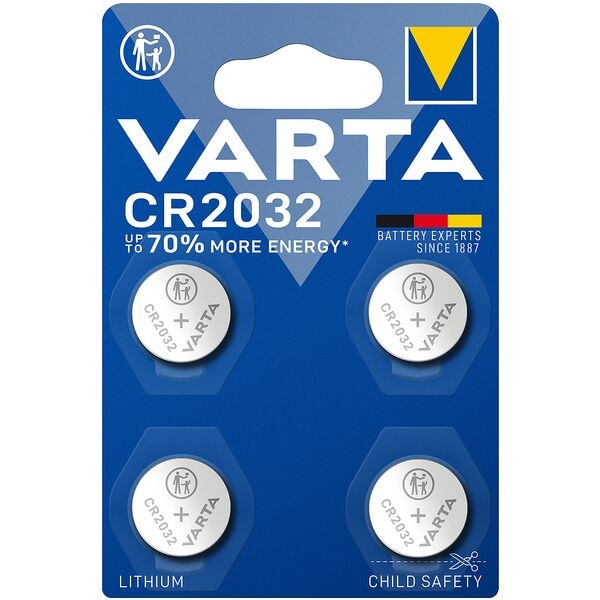 4er-Pack Knopfzellen »ELECTRONICS« CR2032