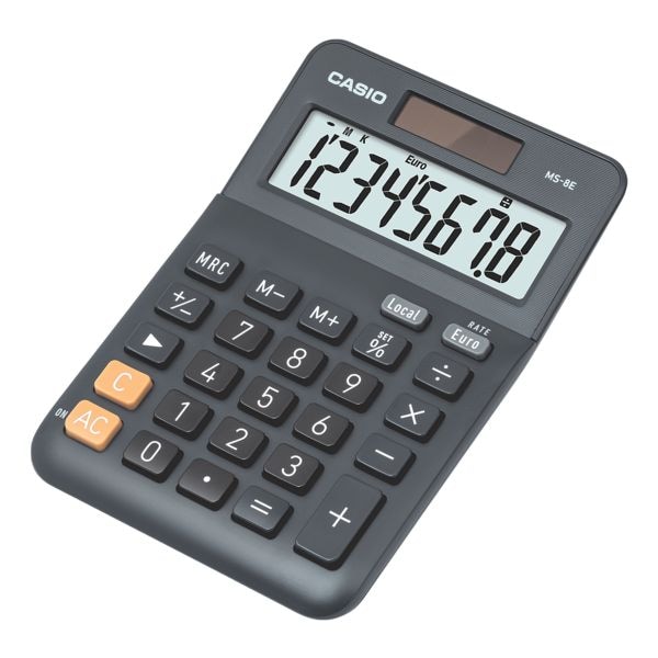 CASIO Tischrechner »MS-8E« schwarz, 10.1x2.8x14.9 cm