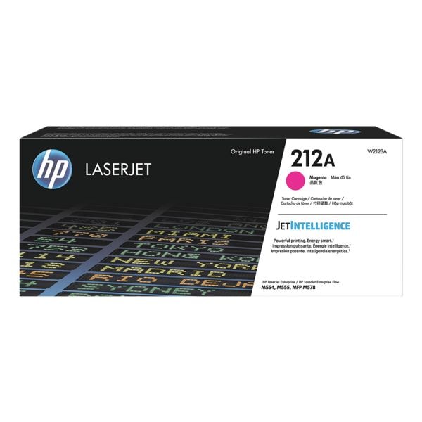 HP Druckkassette »W2123A« HP 212A pink
