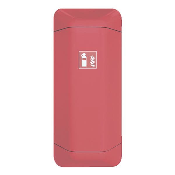 EICHNER Feuerlöscherschrank »Help« unbefüllt rot, 43.3x102.7x22.5 cm - Kunststoff
