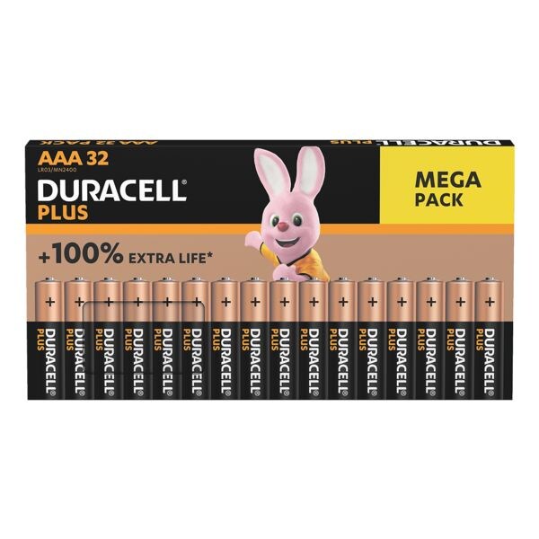 Duracell 32er-Pack Batterien »Plus« Micro / AAA / LR03