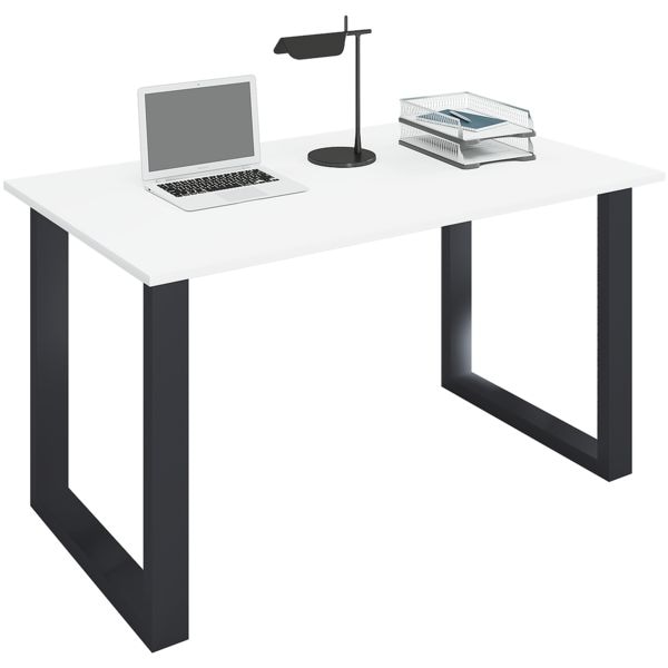 Schreibtisch »Lona« 110/80 cm Bügel-Fuß-Gestell schwarz