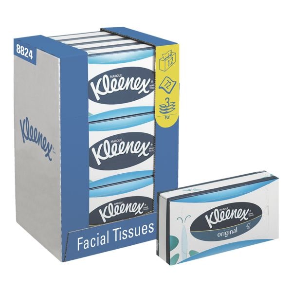 Kleenex Kosmetiktücher »Original« 12x 72 Stück (864 Tücher) weiß