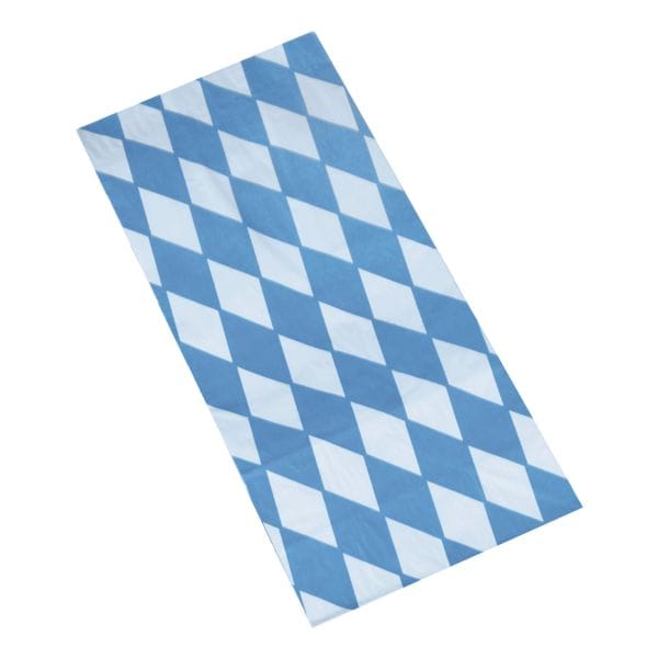 100 Hähnchenbeutel »Bayrisch blau« - 28 x 13 x 8 cm