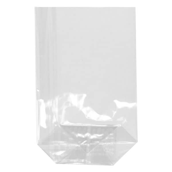 300 Bodenbeutel transparent - 15x 10 x 3,5 cm