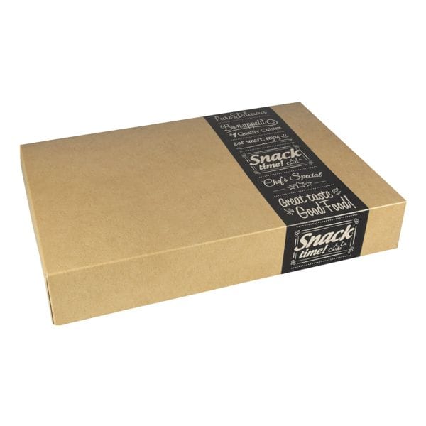 Papstar 10 Transport- und Catering Kartons braun mittel - 31,3 x 46,4 cm beige, 46.4x8x31.3 cm