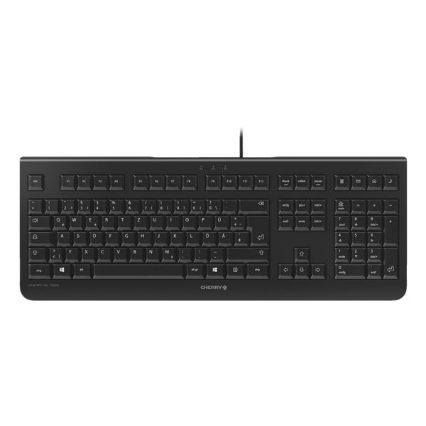 Cherry Kabelgebundene Tastatur »KC 1000« schwarz schwarz, 45.8x2x17 cm