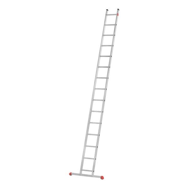 Hailo Aluminium-Anlegeleiter »S60 Profistep Uno« 15 Sprossen grau