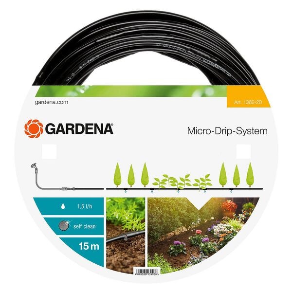 GARDENA Micro-Drip-System Tropfrohr oberirdisch 4,6 mm (3/16")