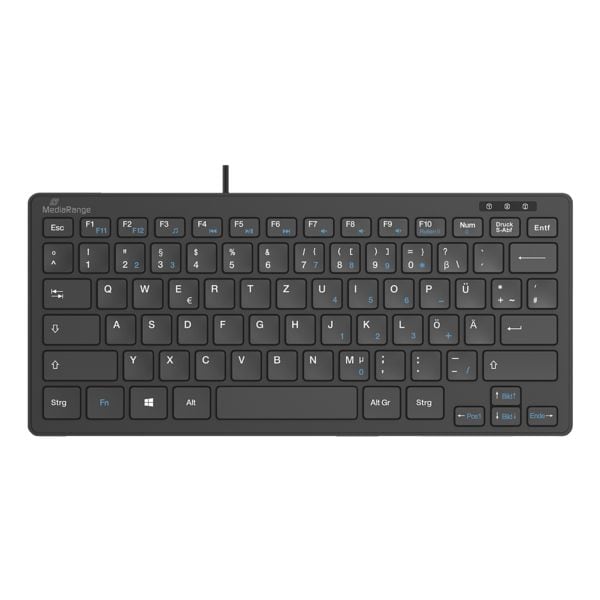 Kabelgebundene Kompakt-Tastatur »MROS112«
