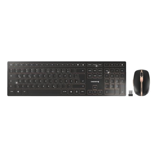 Tastatur-Maus-Set »DW 9100 SLIM« schwarz