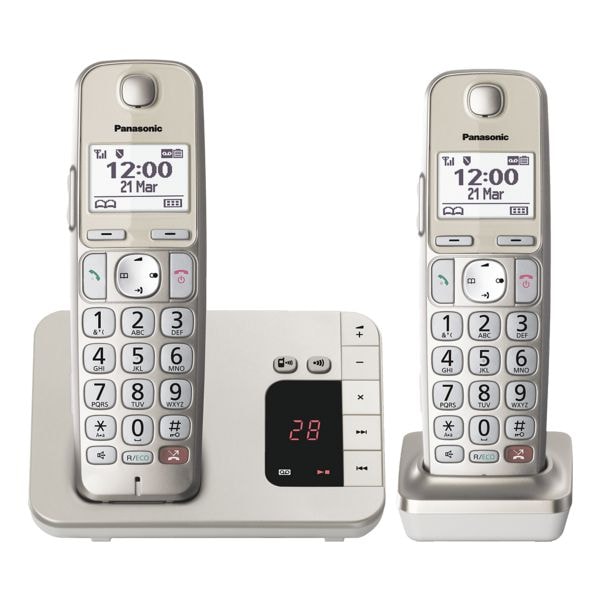 Panasonic Schnurloses Telefon »KX-TGE262GN - Duo«